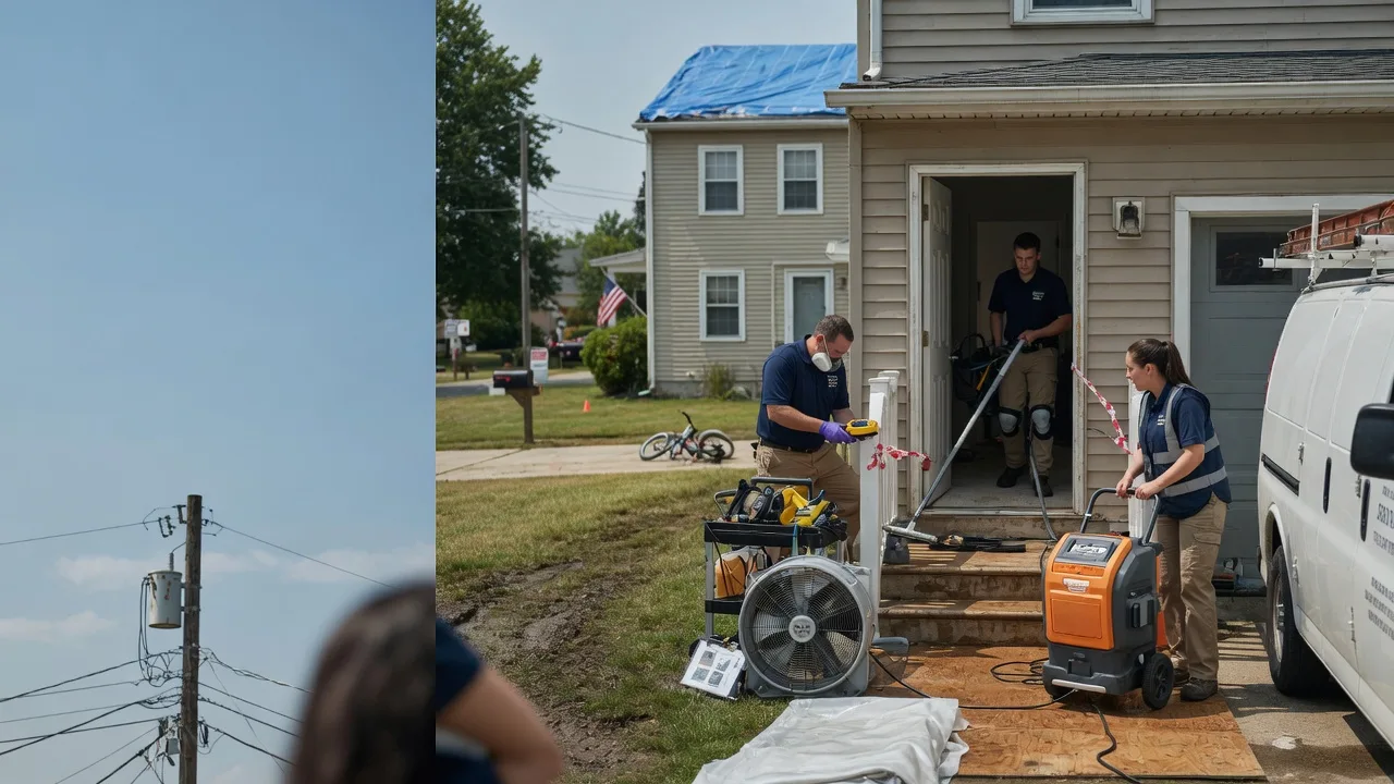 Water Damage Repair in Orbisonia, PA near me